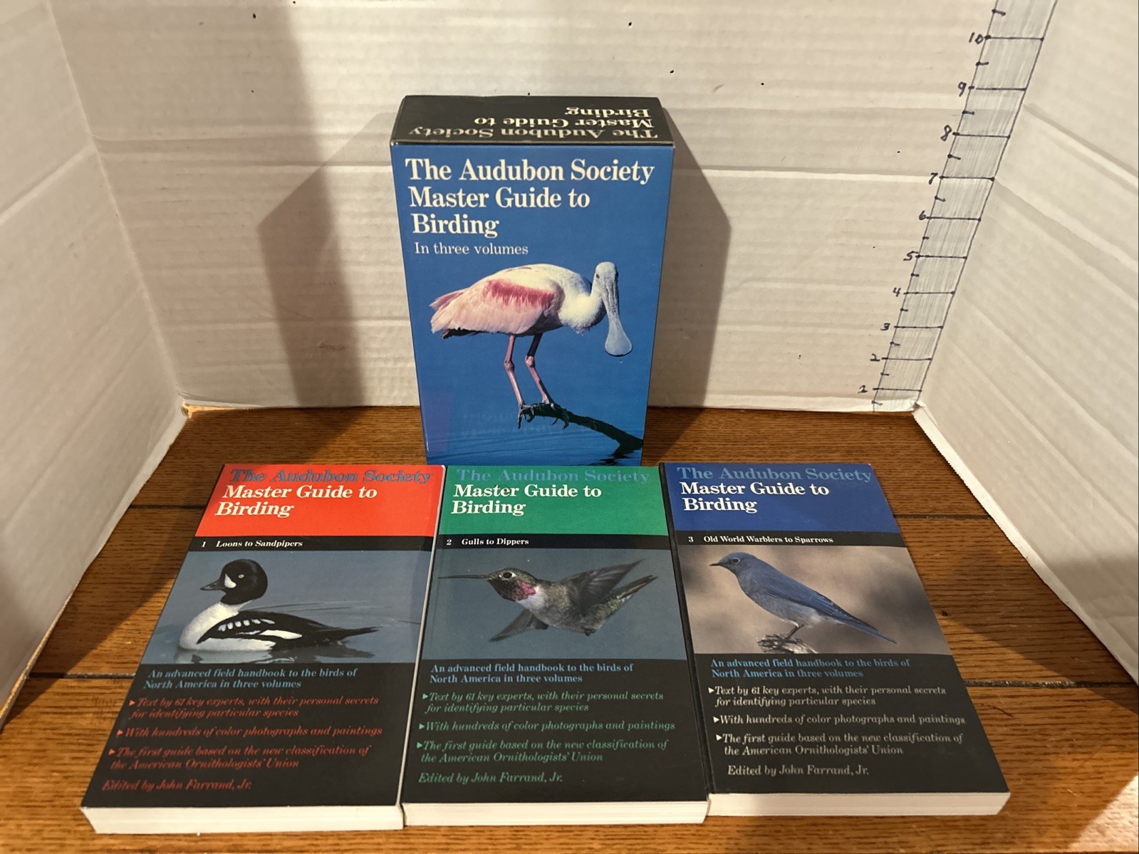 The Audubon Society Master Guide to Birding (3 Volume Set with Slipcover) 1989