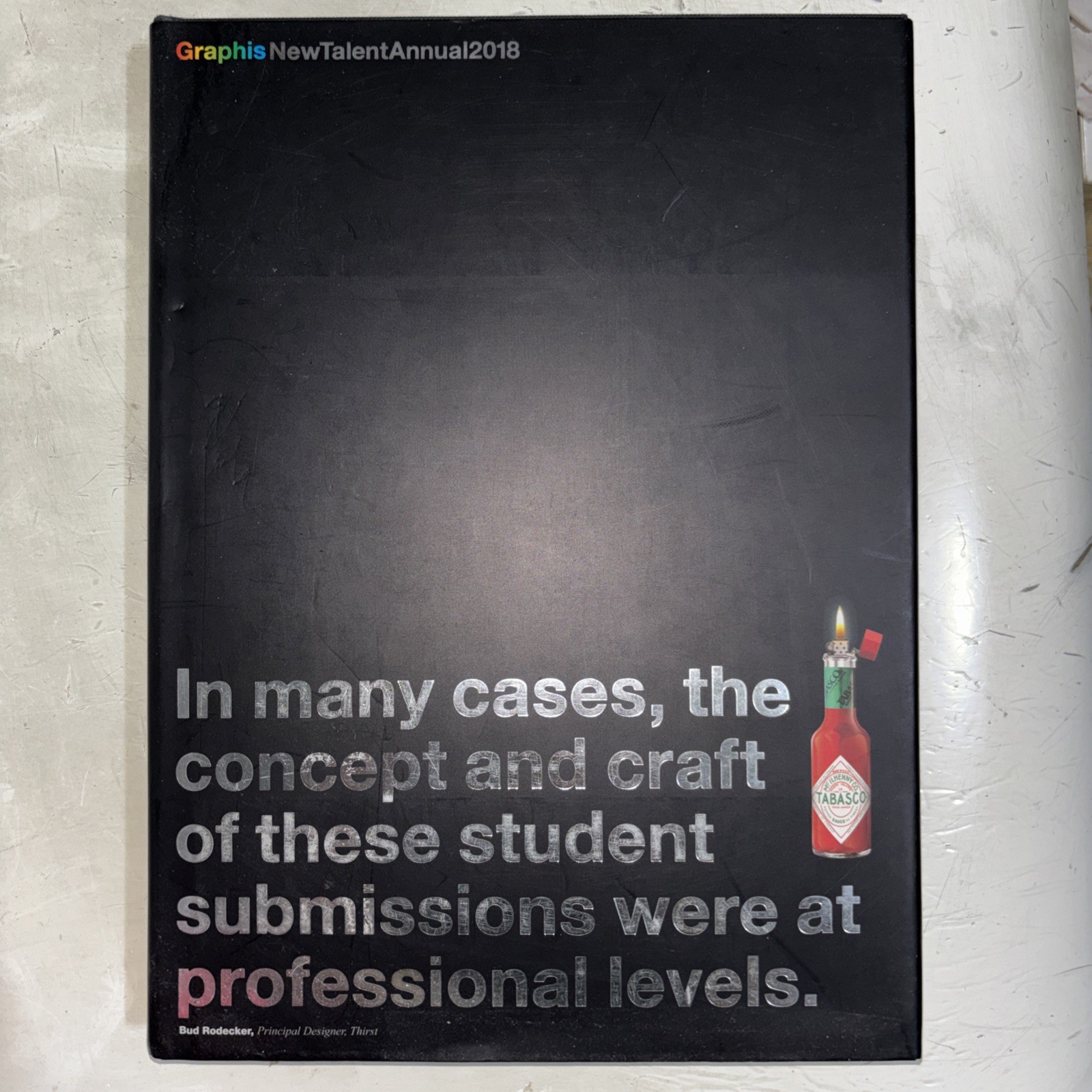 Graphis New Talent Annual 2018 Hardcover B. Martin Pedersen Art Design Film Book