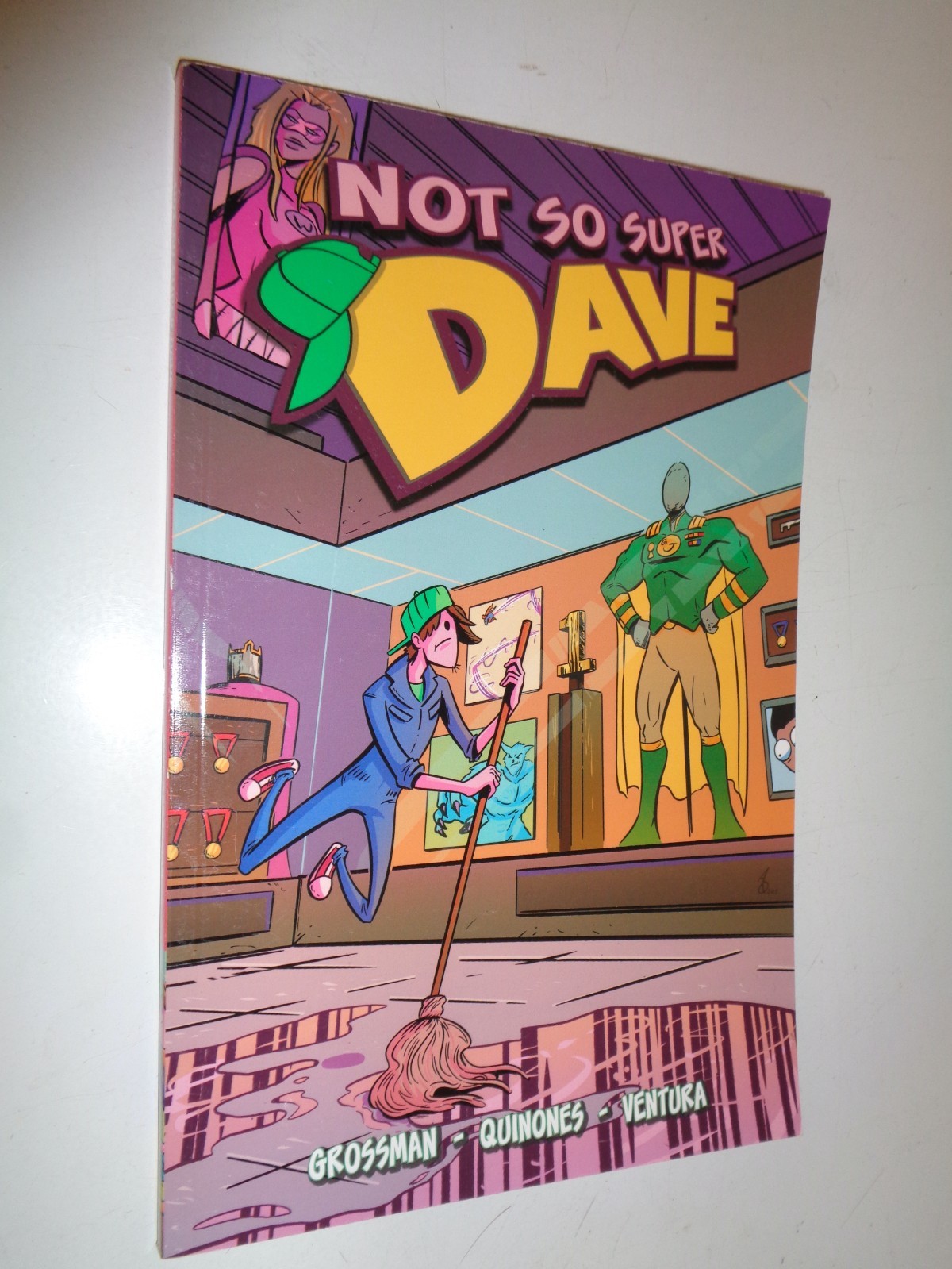 Not So Super Dave Trade Paperback 2022 Goofy Fruit Grossman Quinones