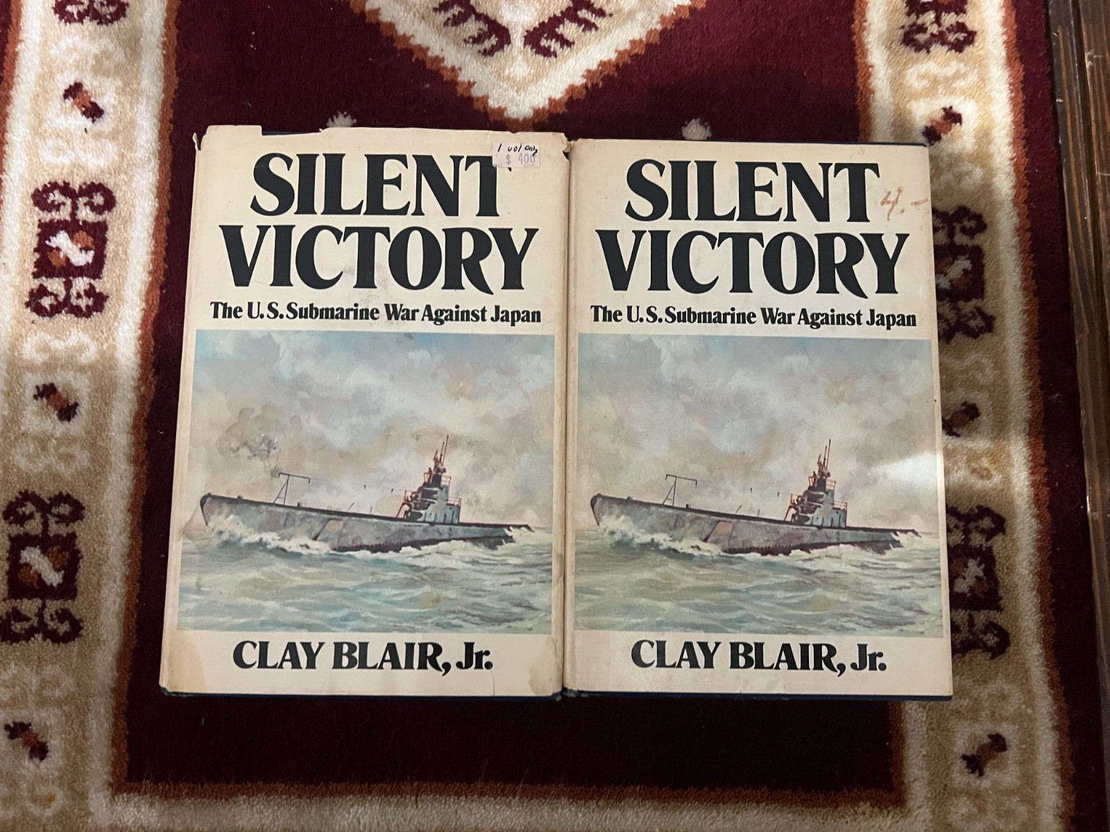Silent Victory: The U.S. Submarine War Against Japan By Clay Blair 2 Vol Set
