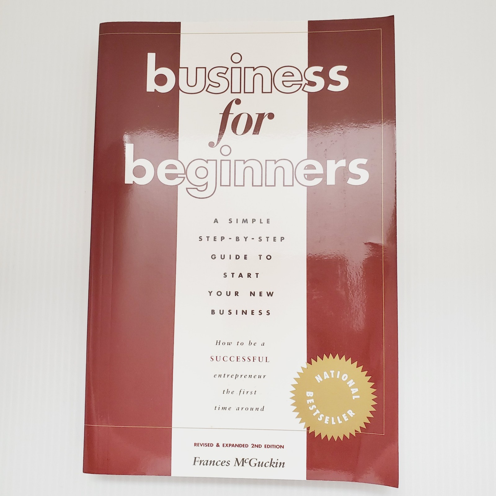 Business For Beginners Book Simple Guide By Frances Mcguckin Paperback