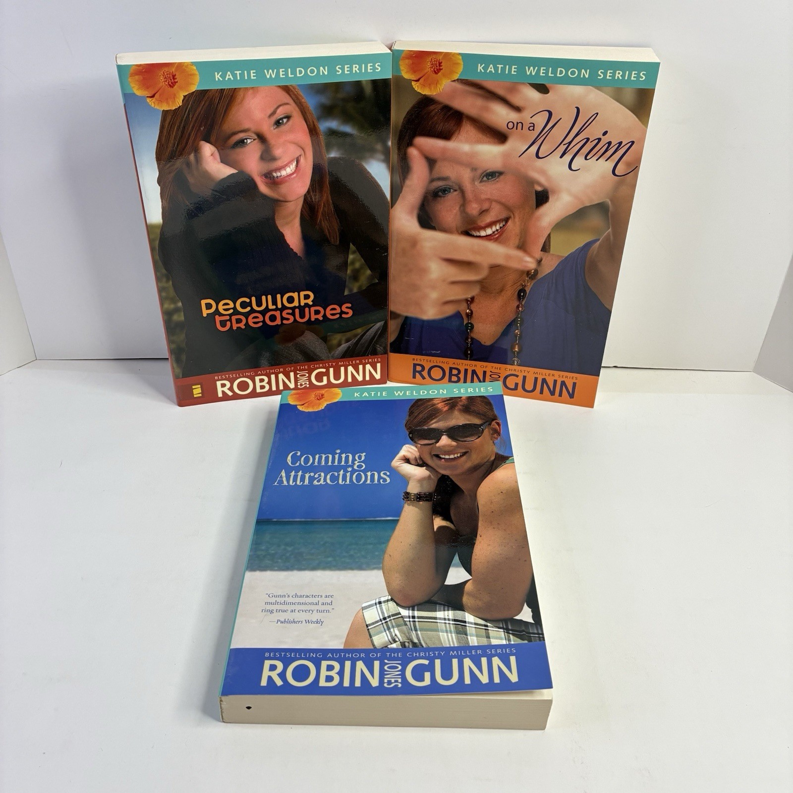 Robin Jones Gunn Lot of 3 Katie Weldon Series Paperback Books 1-3 LIKE NEW