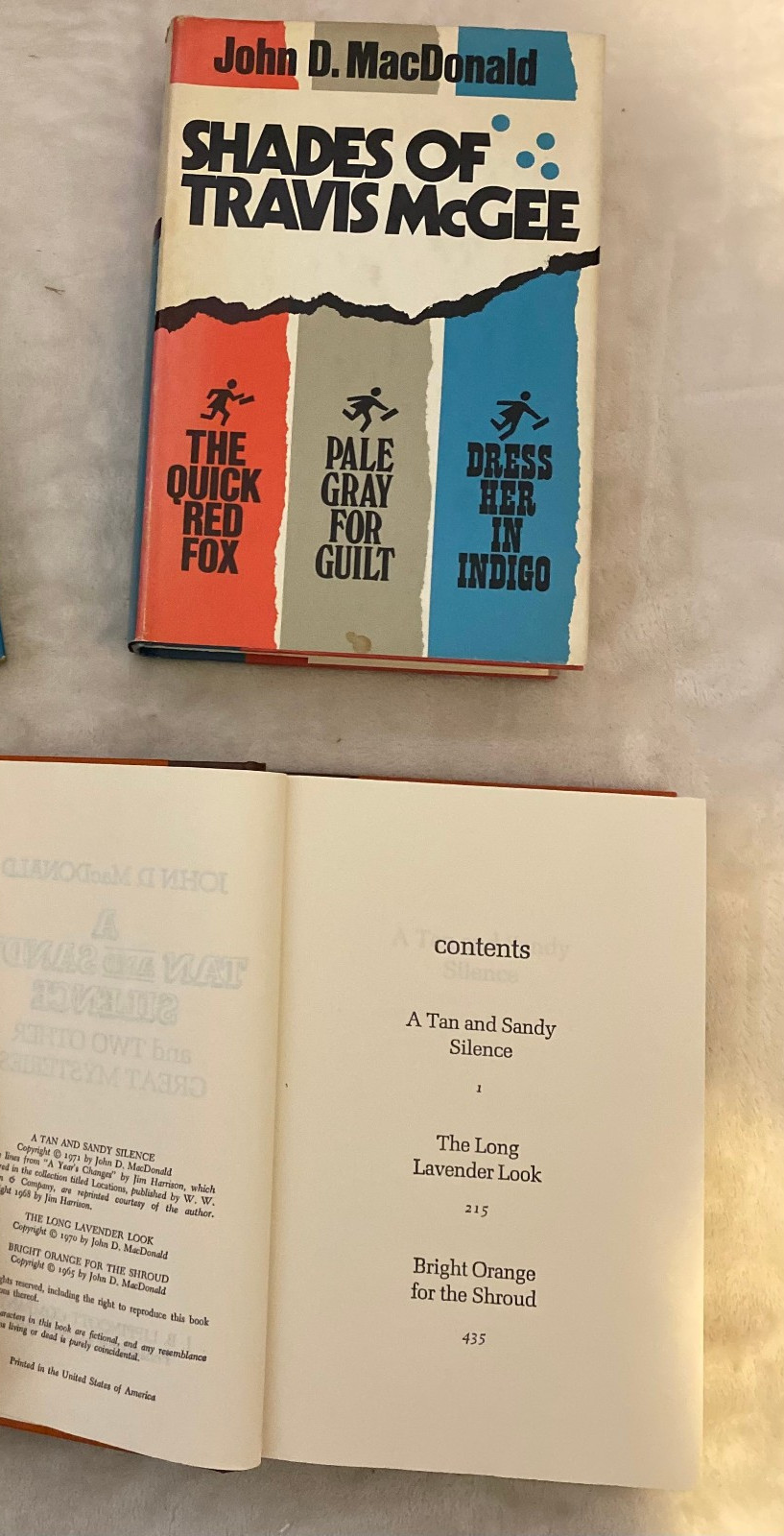 Travis McGee John D MacDonald Choose Any Hardcovers SHIP Each Additional For 75c