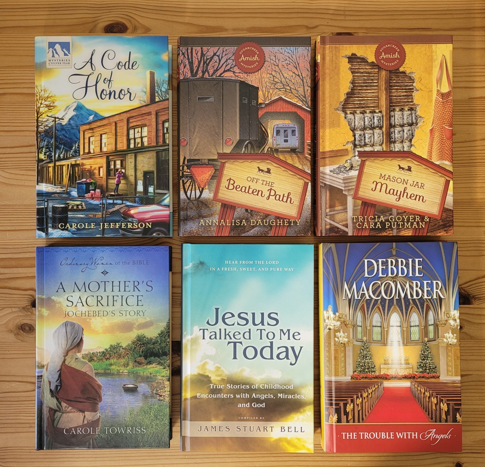 Lot of 6 Guideposts assorted series harcover books / novels in great condition