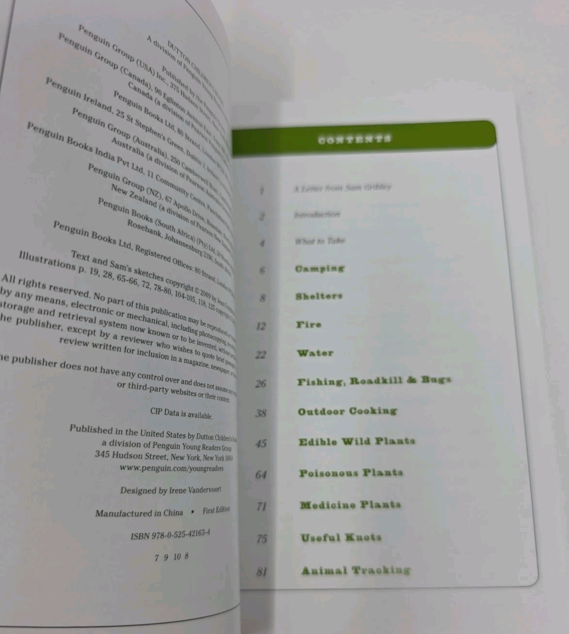 Pocket Guide to the Outdoors: Based on My Side of the Mountain by Jean George