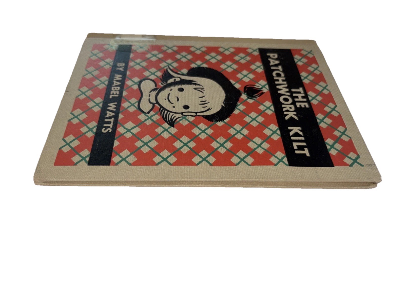 The Patchwork Kilt by Mabel Watts HTF 1954 RARE Vtg 1st Edition GOOD school lib.