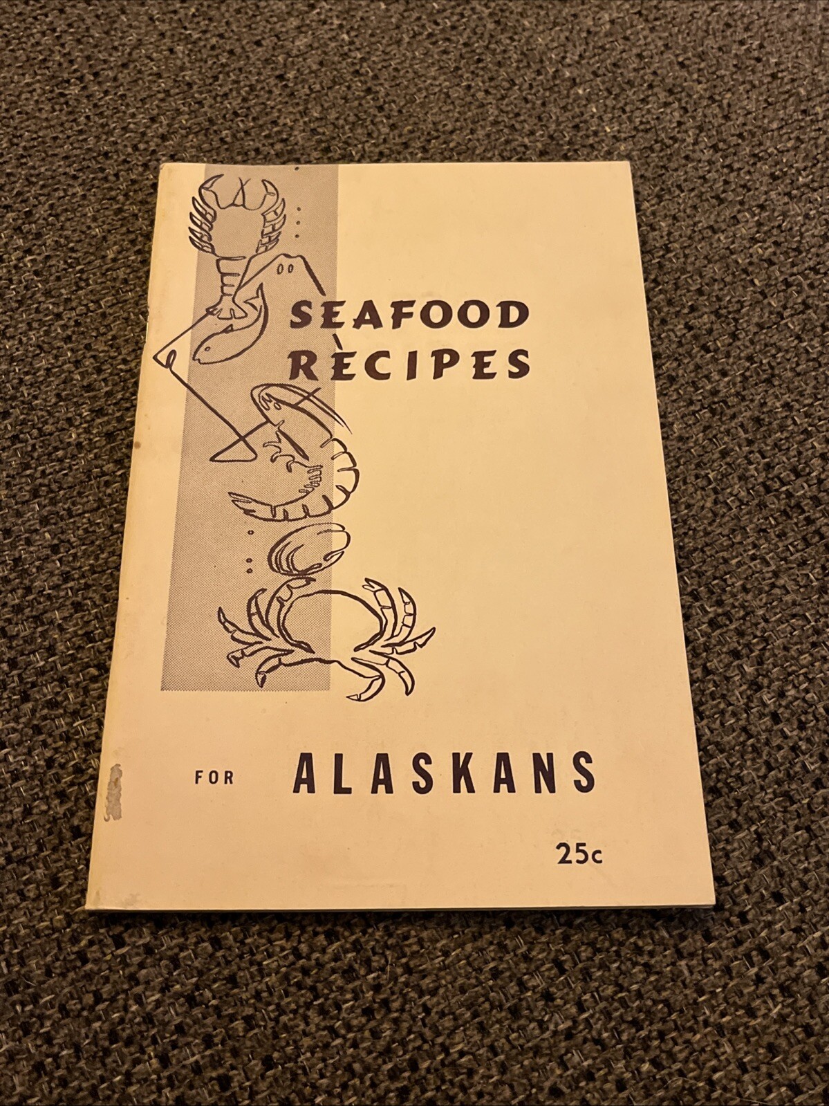Seafood Recipes for Alaskans 1965 Vintage Cookbook Booklet Thelma Lind Ketchikan