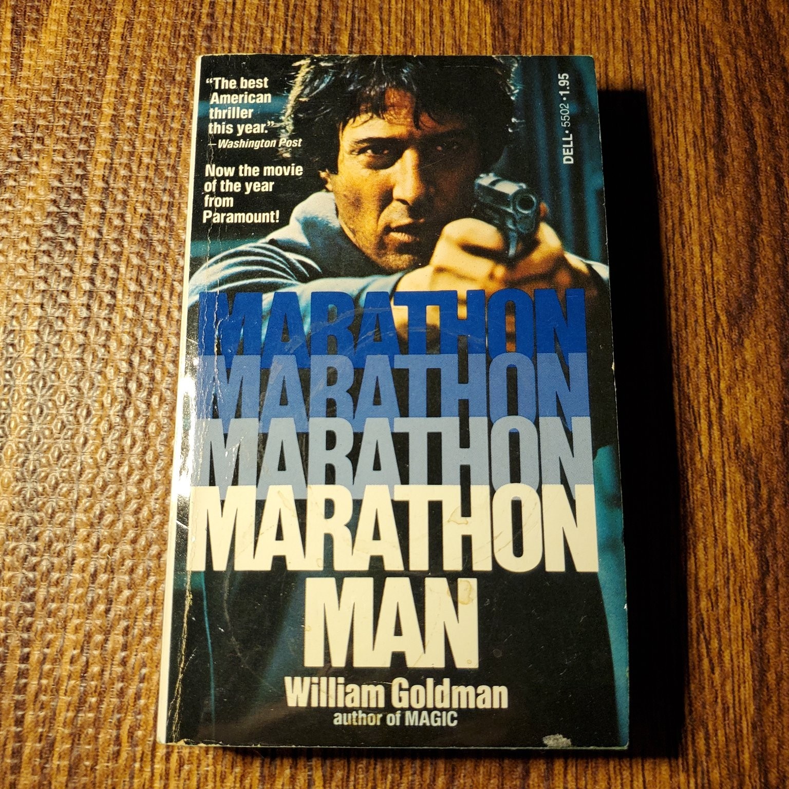 Marathon Man William Goldman 1976 First Dell Edition Thriller