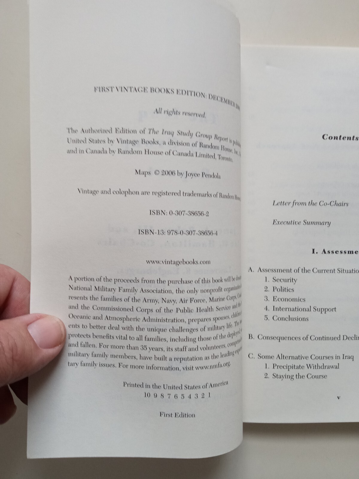 The Iraq Study Group Report : The Way Forward – a New Approach by Lee H….