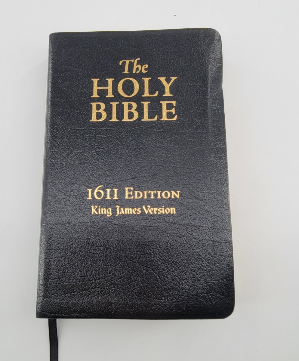 King James 1611 Edition Bible Genuine leather 400th Anniversary