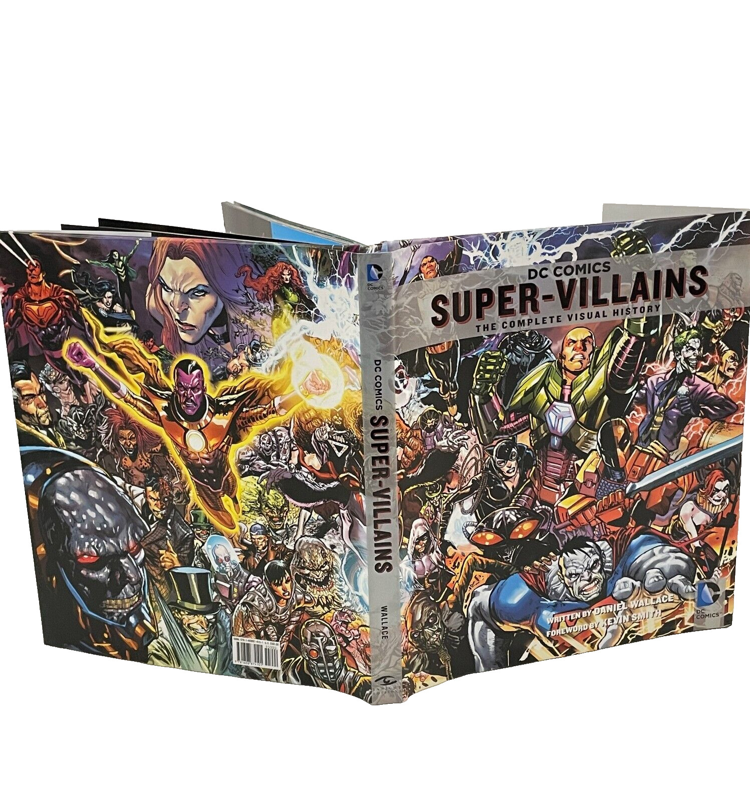 DC COMICS SUPER-VILLAINS: THE COMPLETE VISUAL HISTORY HC/DJ illustrated 2014