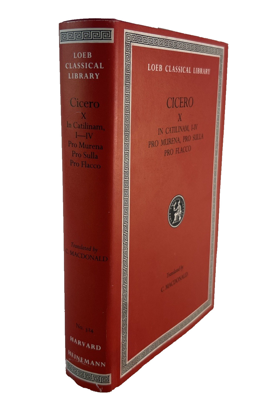 Cicero Loeb Classical Library Philippics In Catilinam Speeches 7 Vol Set