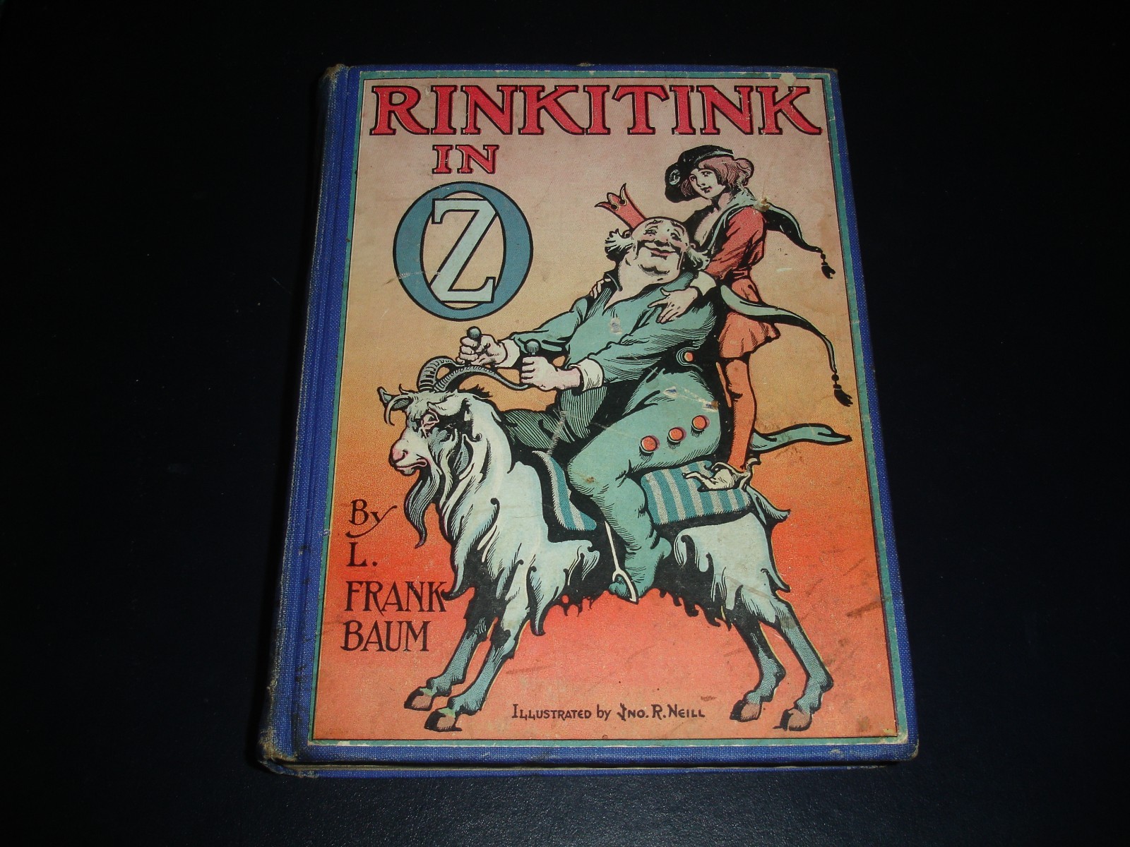 BAUM RINKITINK IN OZ FIRST EDITION W/ ALL 12 COLOR PLATES