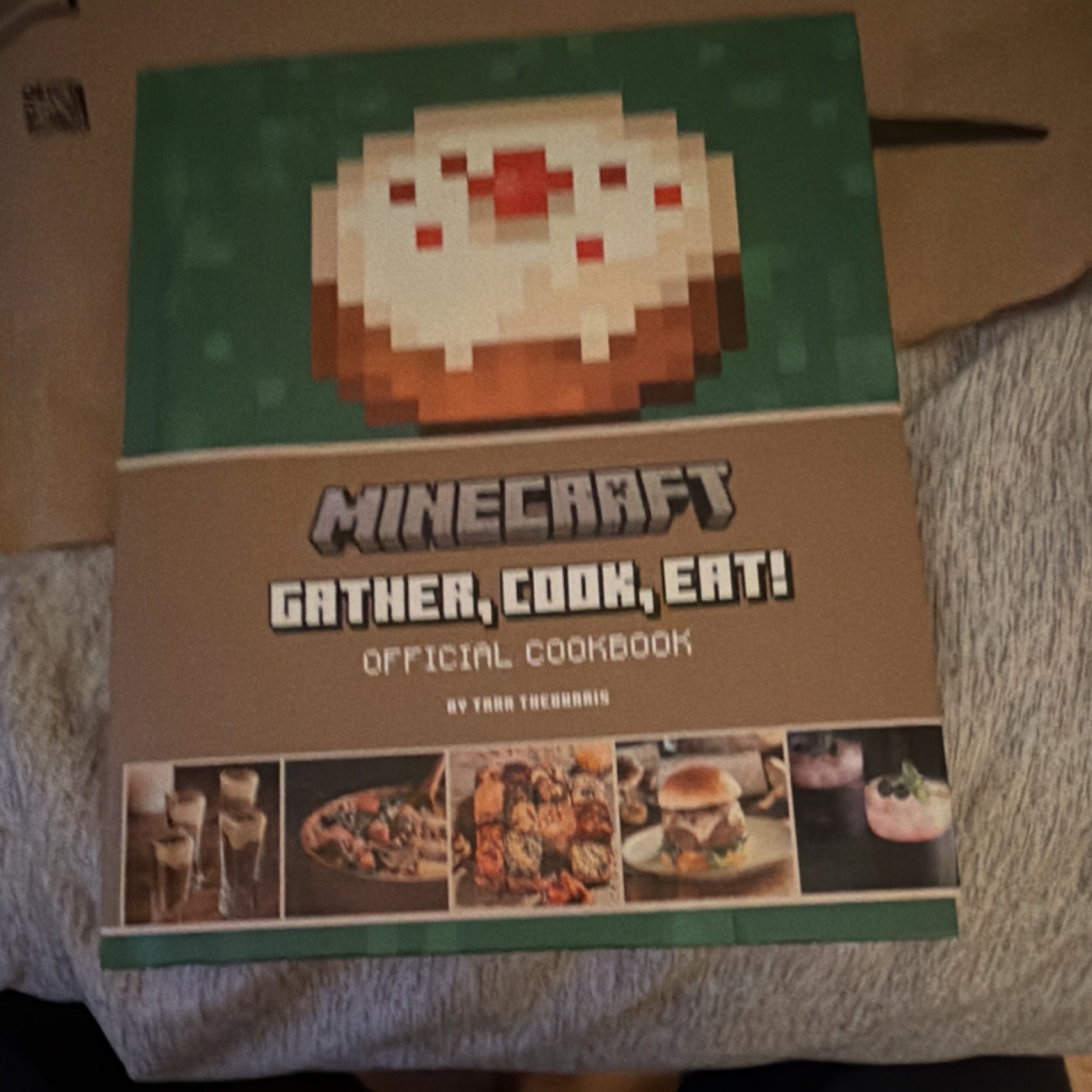 Minecraft Official Cookbook Hardcover by Tara Theoharis Gather, Cook, Eat!