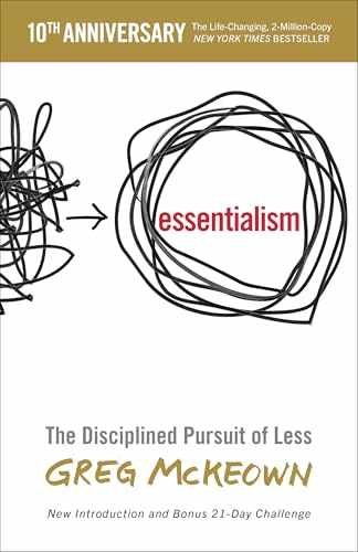 Essentialism: The Disciplined Pursuit – Paperback, by McKeown Greg – Very Good j