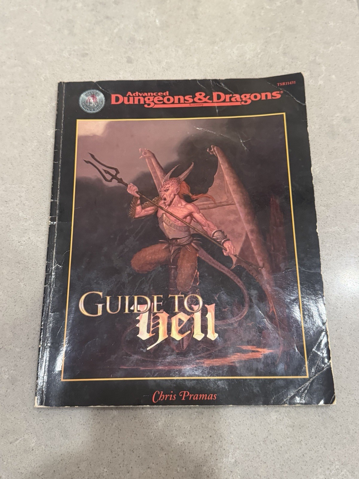 GUIDE TO HELL EXC Original Devils Asmodeus AD&D 2nd Ed TSR Silver Anniversary