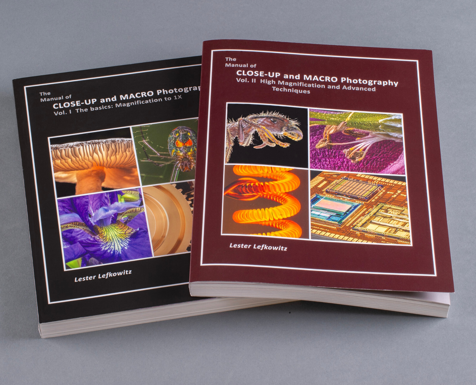 2 Volume set: The Manual of Close-Up and Macro Photography. Intro & Advanced