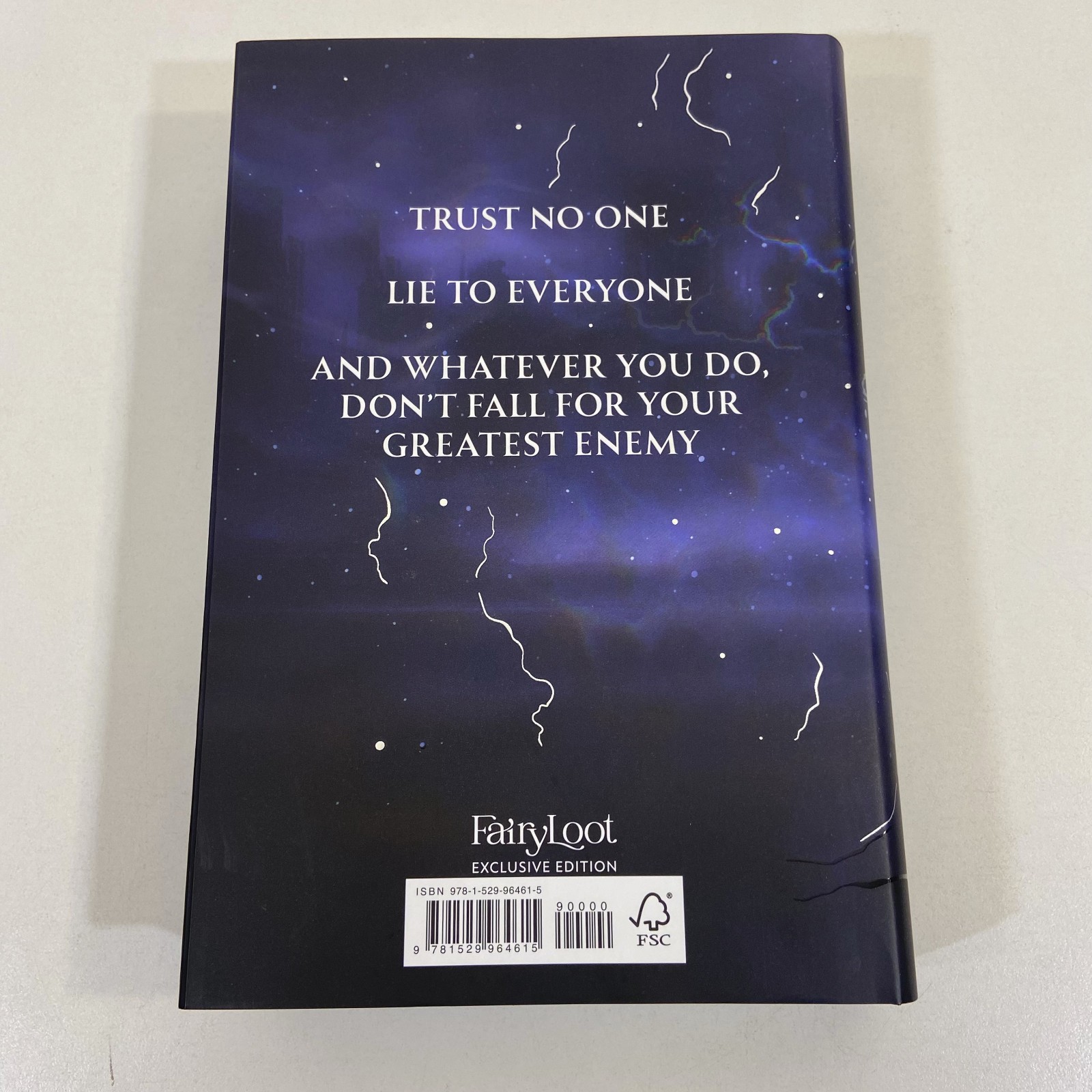 Silver Elite FairyLoot Exclusive Edition Signed by Dani Francis 2025 HCDJ Novel