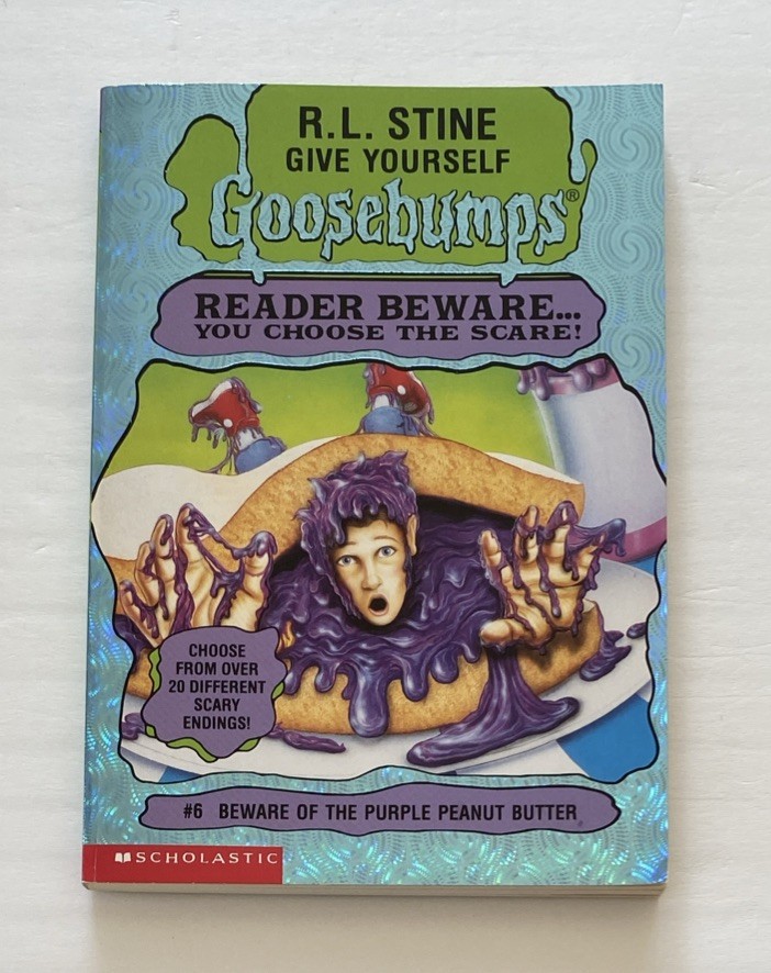 Goosebumps #6 Beware of the Purple Peanut Butter by R. L. Stine (1996)