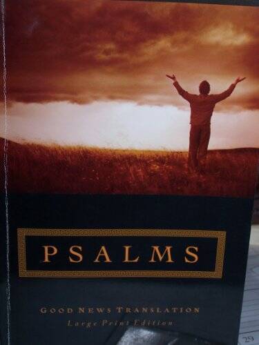 GNT Large Print w/ Psalms – Paperback By American Bible Society – GOOD