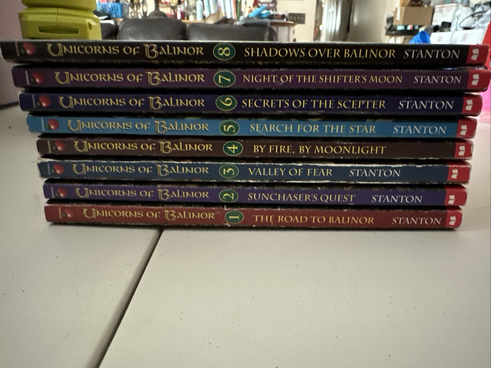 Complete Set of The Unicorns of Balinor Series 1-8 Mary Stanton