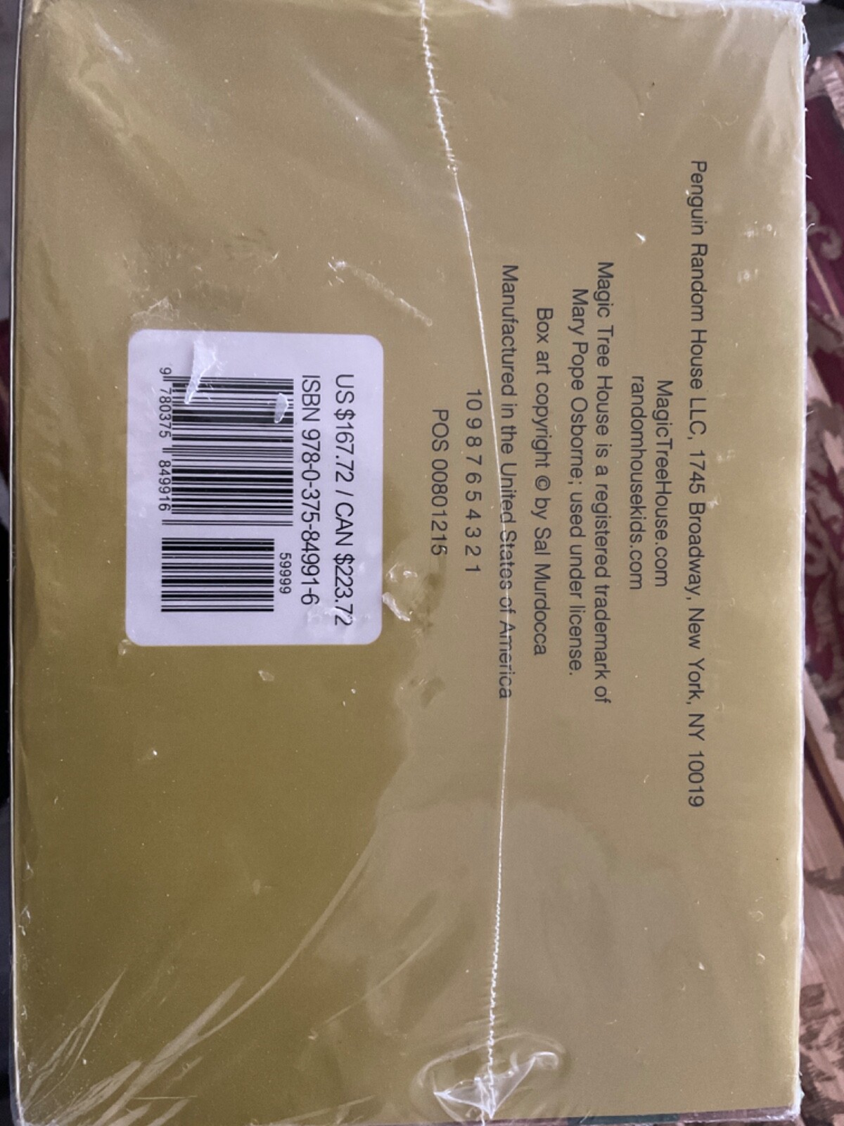 Magic Tree House Books 1-31 Boxed Set by Mary Pope Osborne