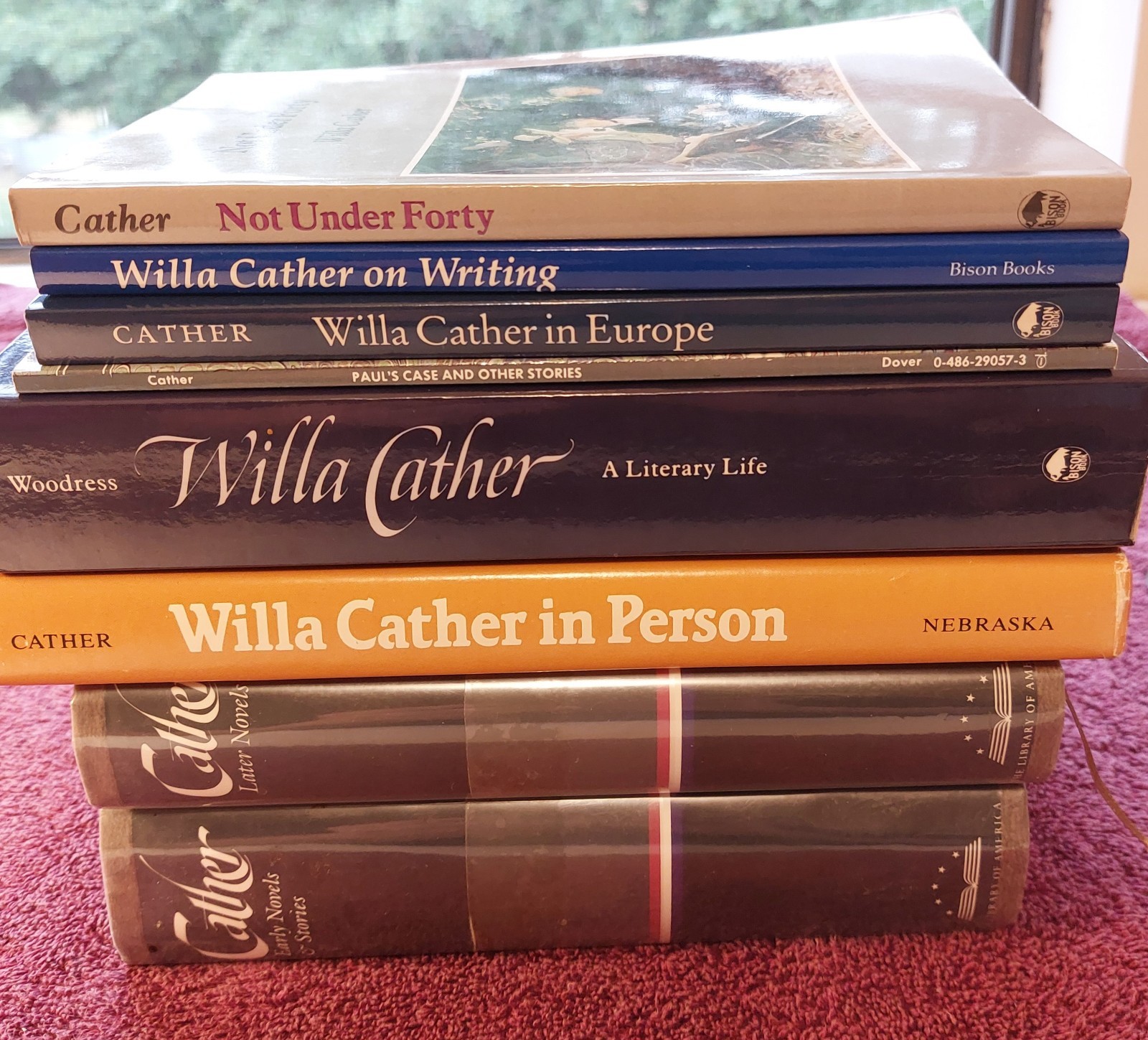 Willa Cather Book Lot