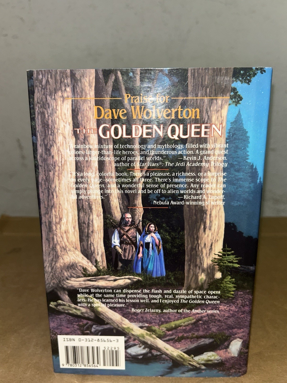 The Golden Queen by Dave Wolverton 1994 Hardcover + DJ 1st Edition 1st Print