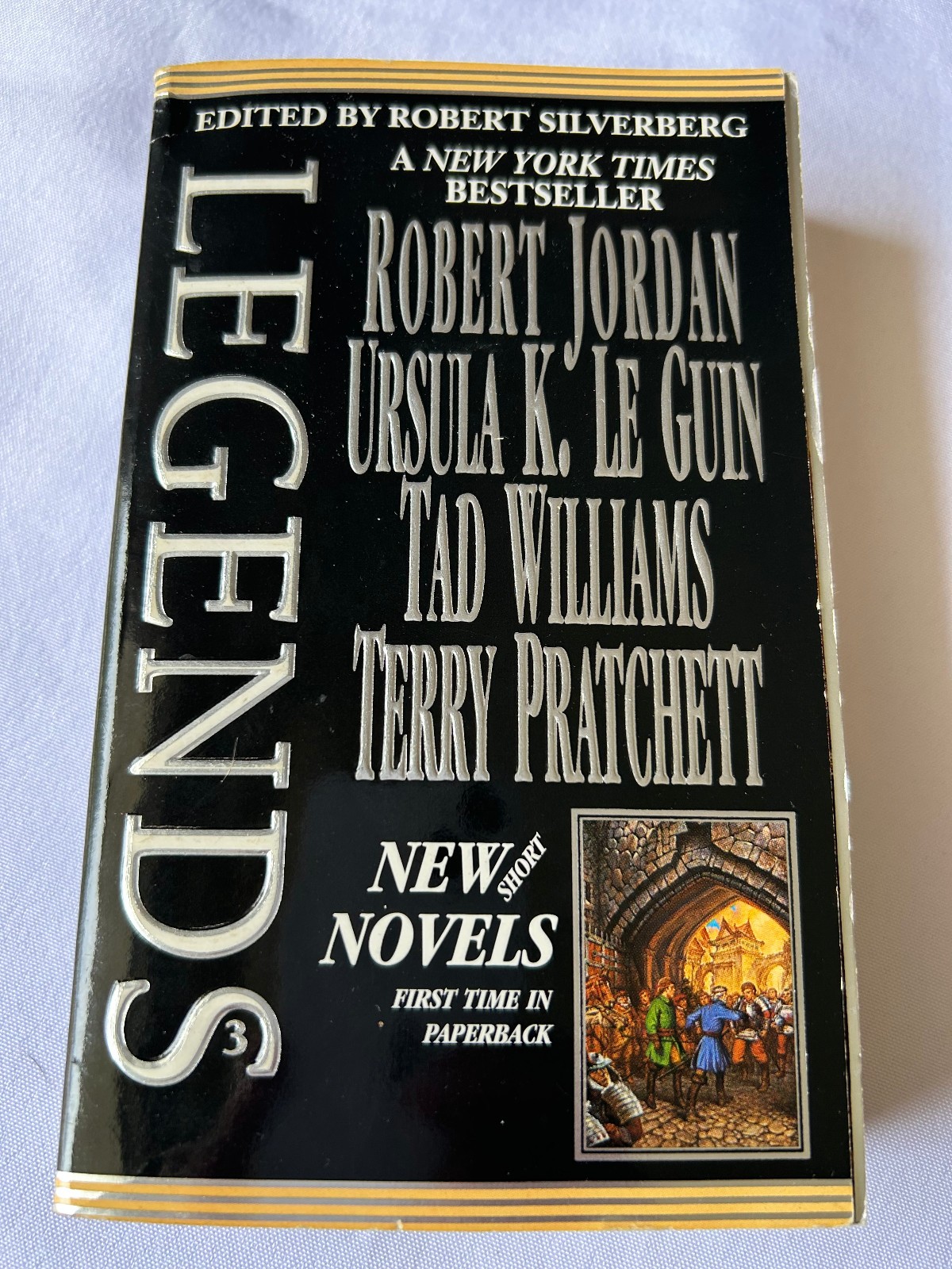 Legends Vol 3, Silverberg, Leguin (Earthsea), Jordan (WoT), paperback, 2000