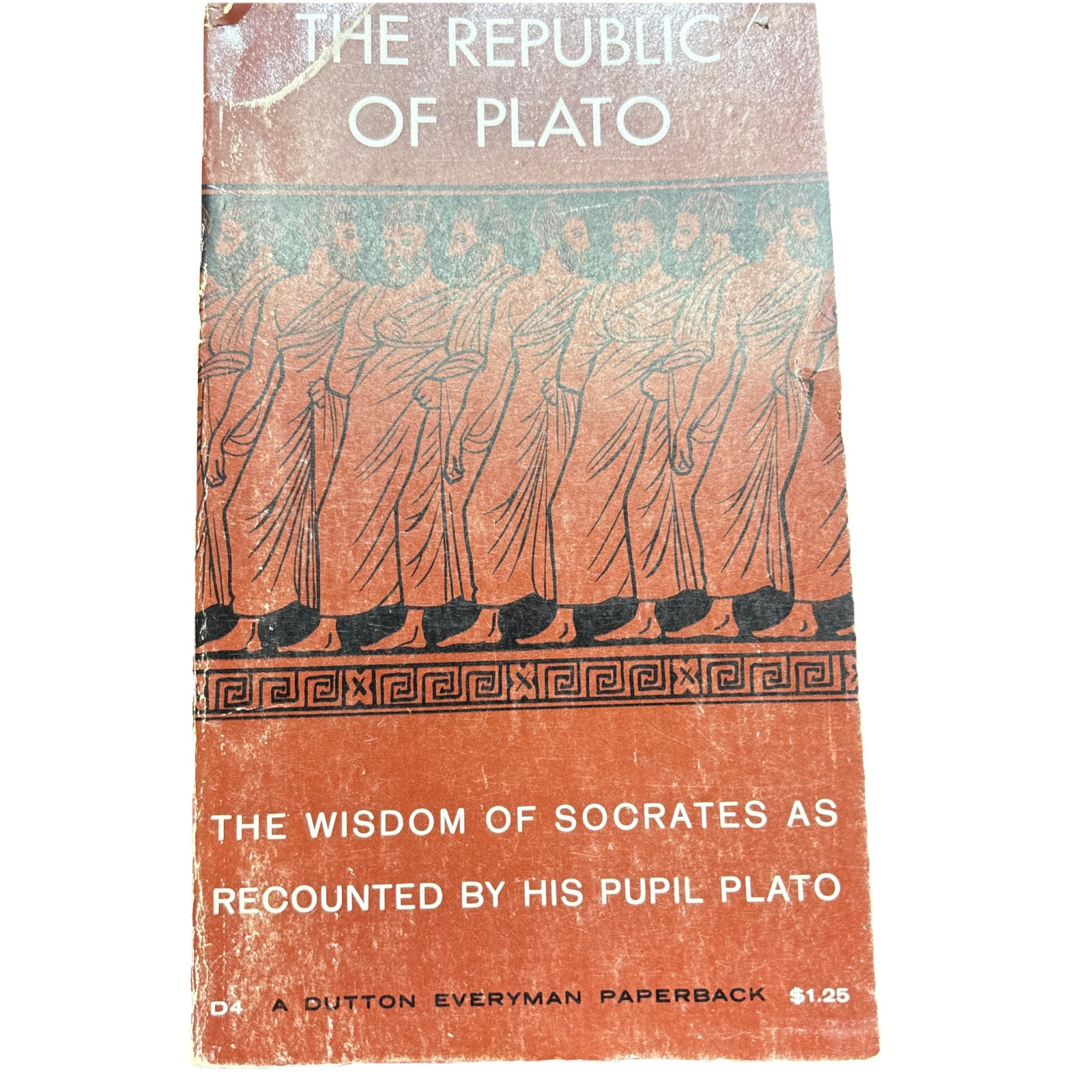 Vintage 1957 THE REPUBLIC OF PLATO Wisdom of Socrates Translated by A.E. Lindsay