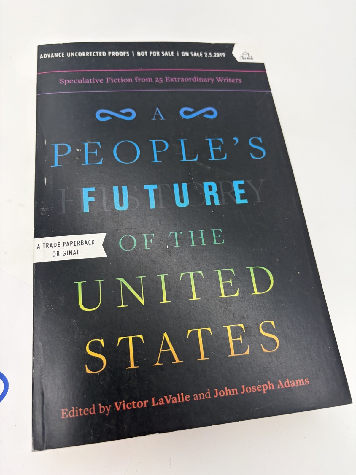 A Peoples Future of the United States Speculative Fiction Paperback Proof