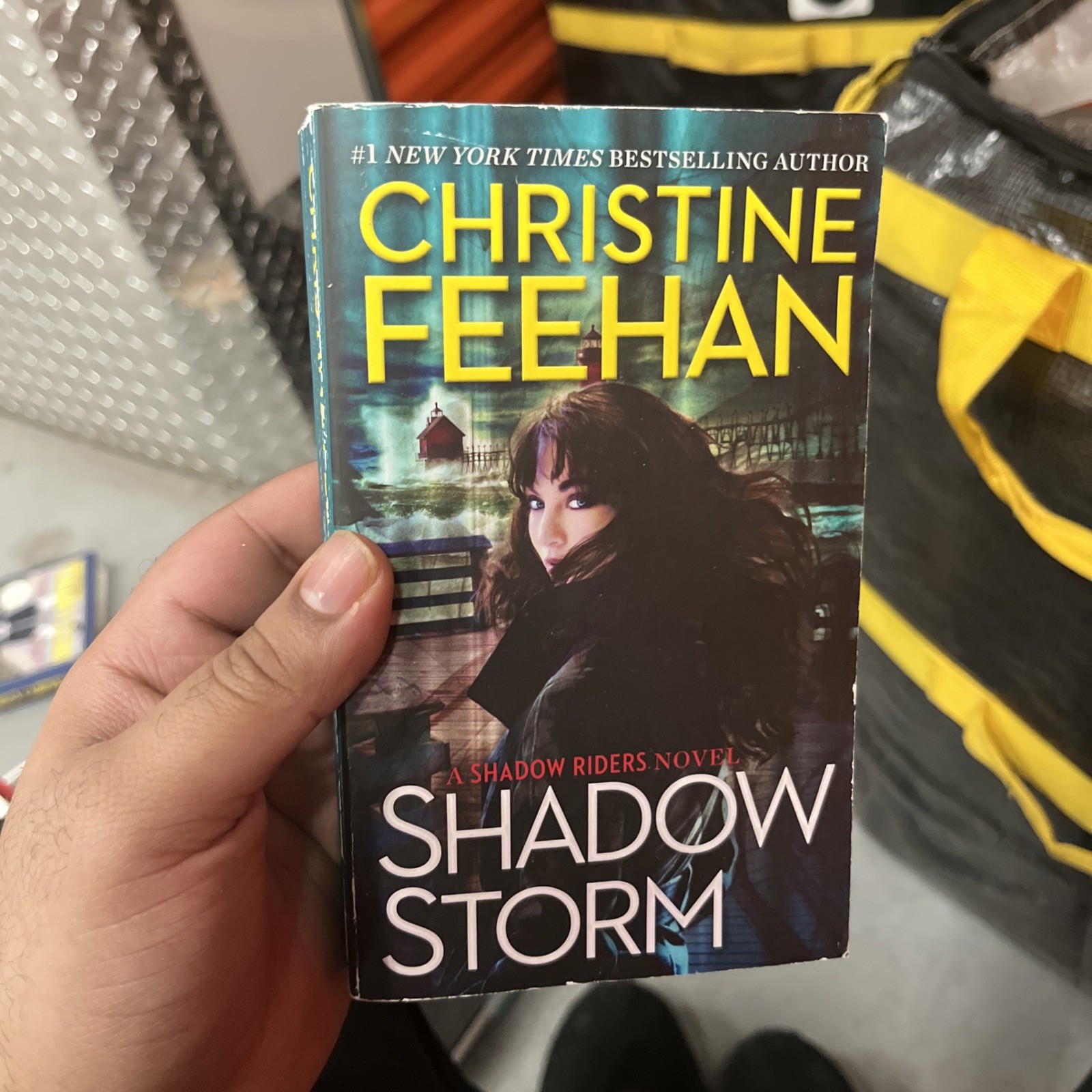 Shadow Storm by Christine Feehan Paranormal Romance Fantasy Novel- ACCEPTABLE
