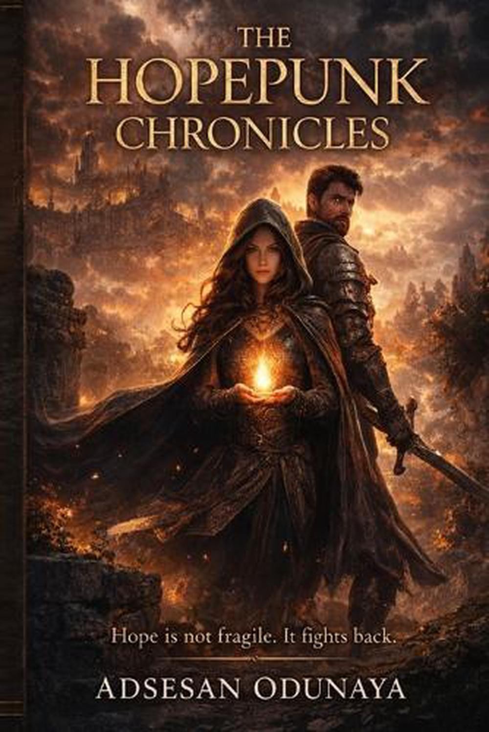 The Hopepunk Chronicles a Romantasy Rising by Adesesan Odunaya Paperback Book