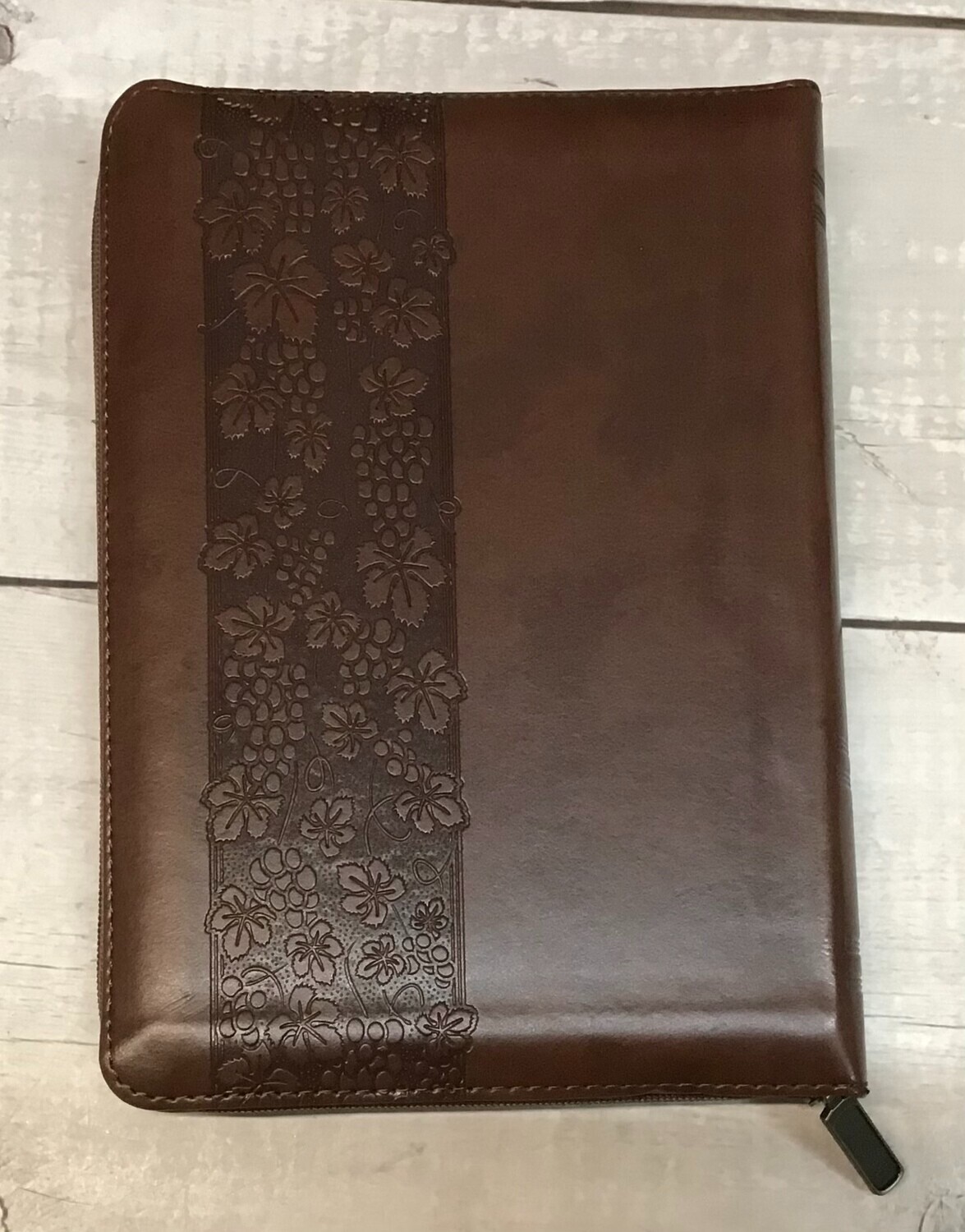 Ukrainian Bible Medium Size Bible 200 x 150 mm / Zipper Thumb Index БІБЛІЯ