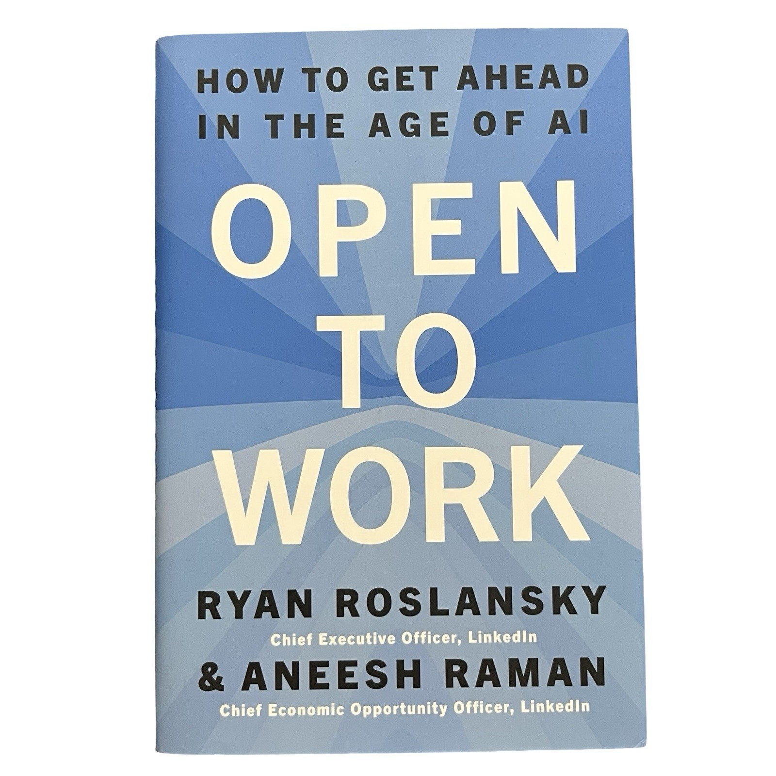 Open To Work By Ryan Roslansky & Aneesh Raman (2025, Hardcover)