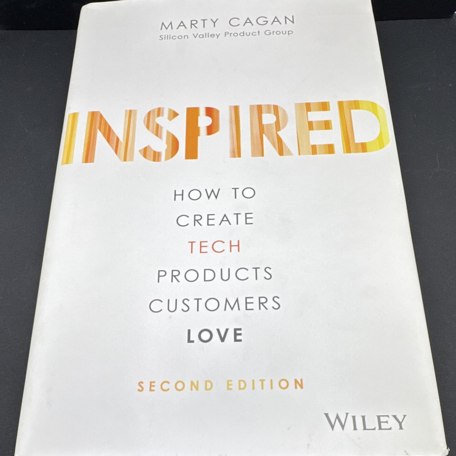 Wiley Inspired Marty Cagan 2017 Hardcover 2nd Edition Tech Products Book