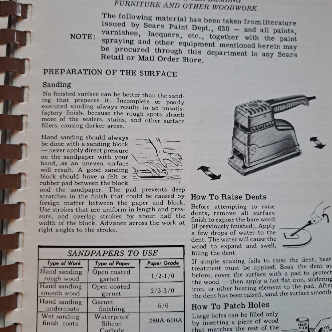 Craftsman VTG Sears MCM Radial Arm Tools Guide Woodworking Projects Illustrated