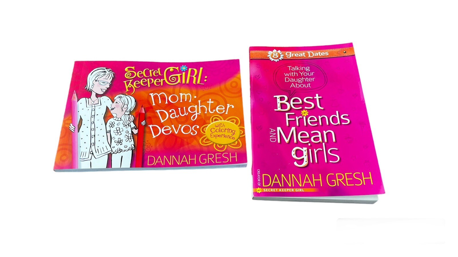 2 Book Combo: Talking with Your Daughter About Best Friends and Mean Girls/Devos
