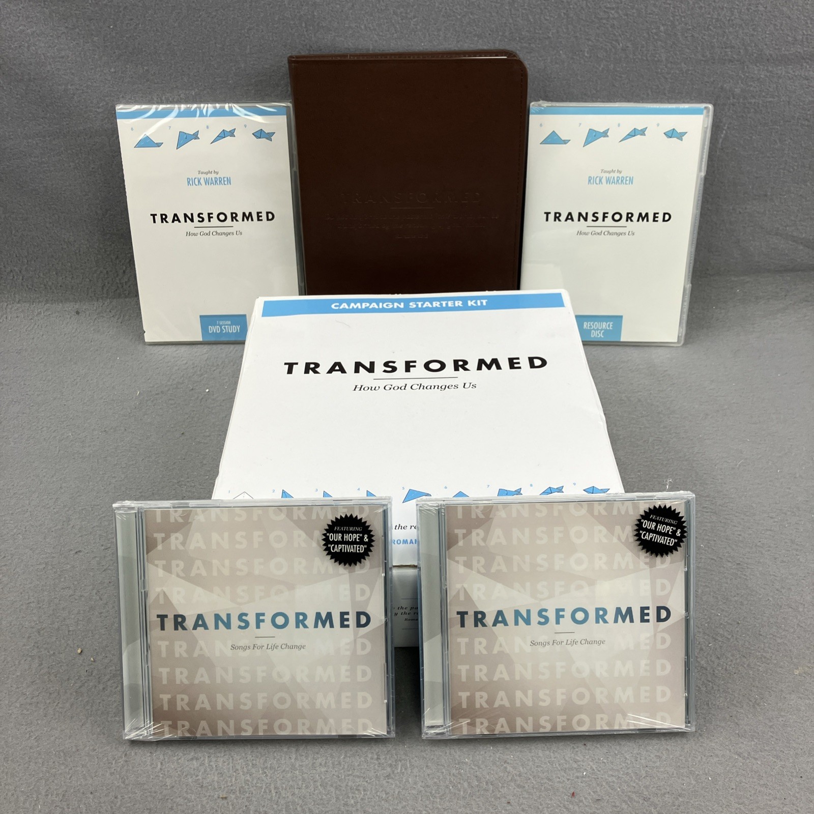 Transformed How God Changes Us Bible Study – Campaign Starter Kit Rick Warren