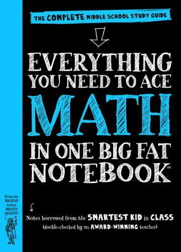 Everything You Need to Ace Math in One Big Fat Notebook: The Complete Middle…