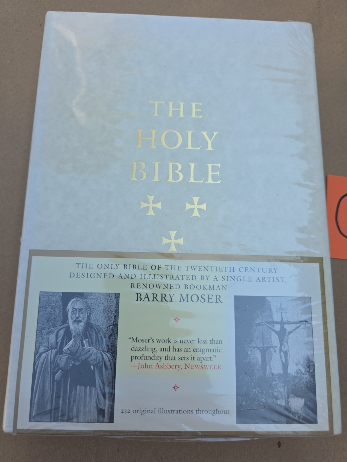 THE HOLY BIBLE BARRY MOSER VIKING STUDIO HARDCOVER SEALED IN ORIGINAL WRAP