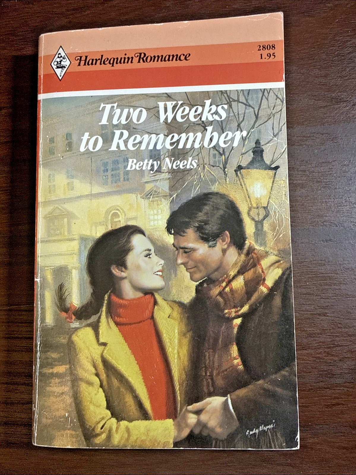 Two Weeks to Remember by Betty Neels (Harlequin Romance #2808, 1986) Vintage
