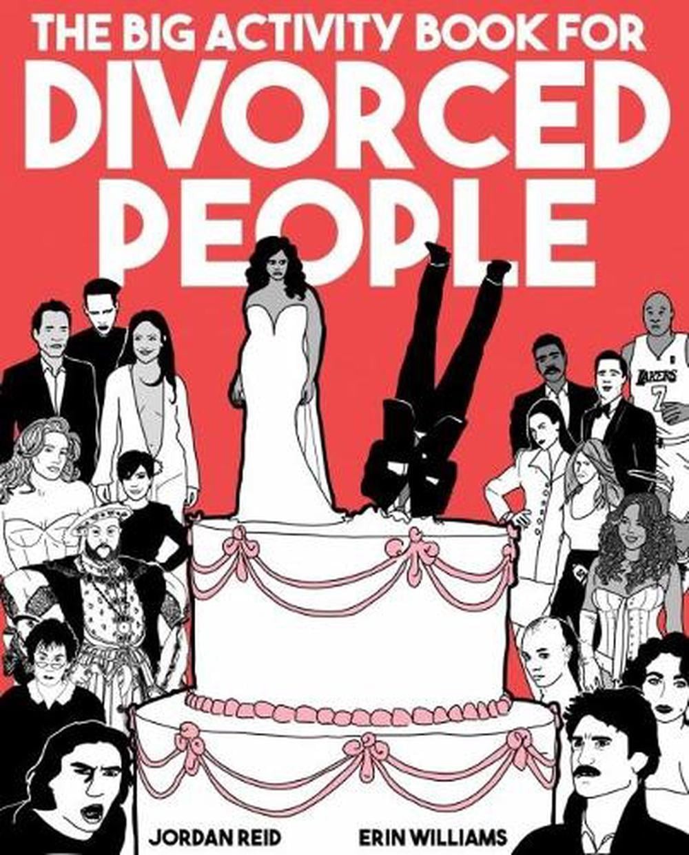 The Bog Acitivity Book for Divorced People by Jordan Reid (English) Paperback Bo