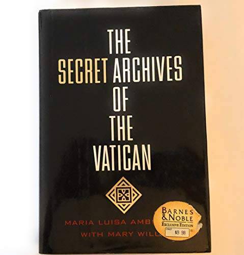 The Secret Archives of the Vatican – Hardcover – VERY GOOD