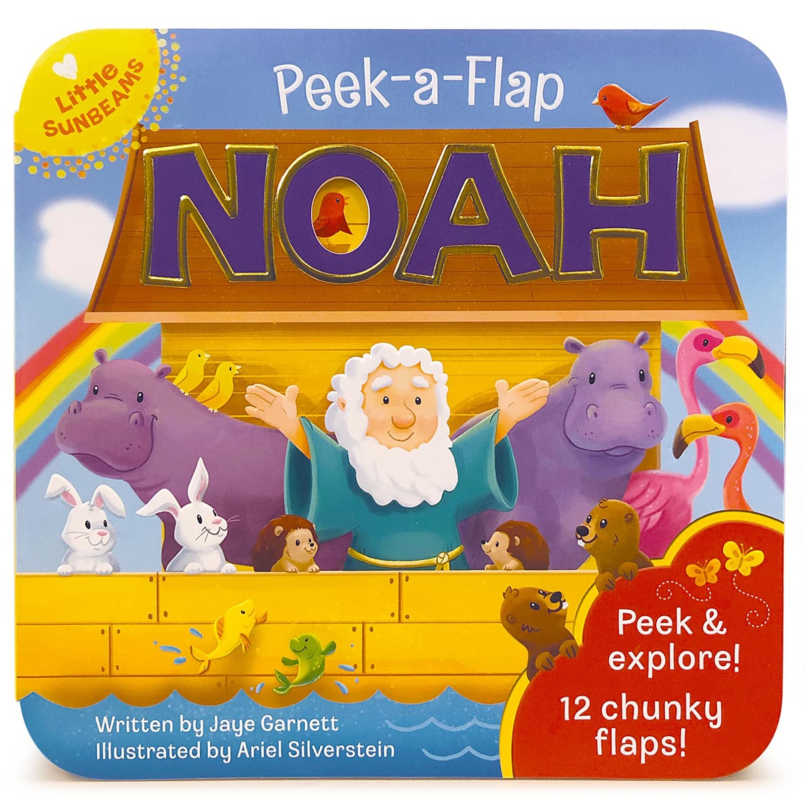 Peek-a-Flap Noah – Children’s Lift-a-Flap Board Book Gift for Easter, Christ…