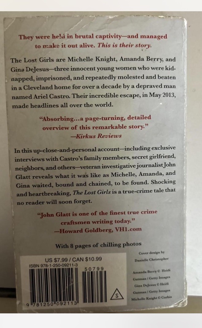 John Glatt The Lost Girls Paperback True Crime Abductions Rescue Nonfiction