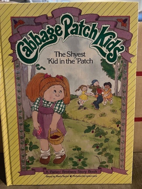 Cabbage Patch Kids The Shyest Kid in the Patch, Parker Brothers Story Book, 1984