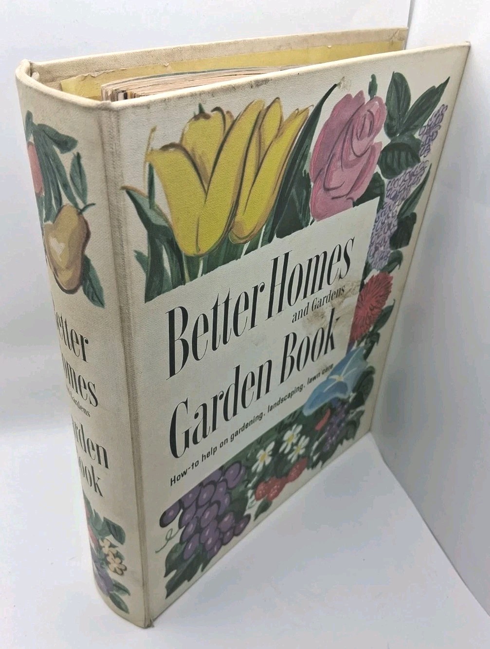 Vintage Better Homes & Gardens Garden Book 1950’s Decor Ring Binder Book Journal