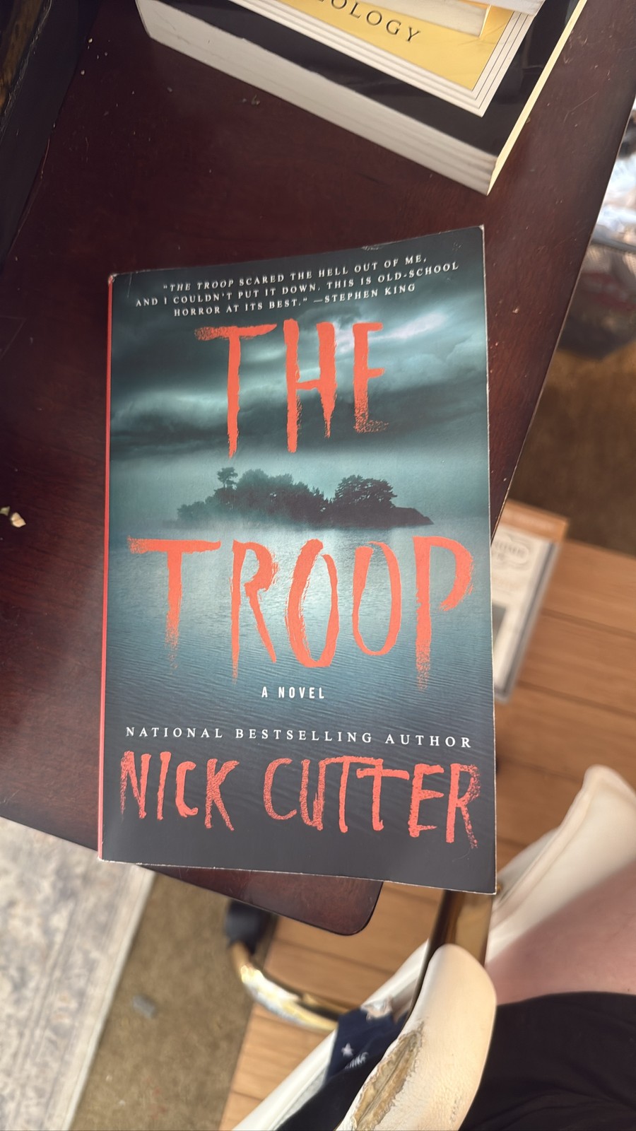The Troop by Nick Cutter Horror Novel Trade Paperback Book