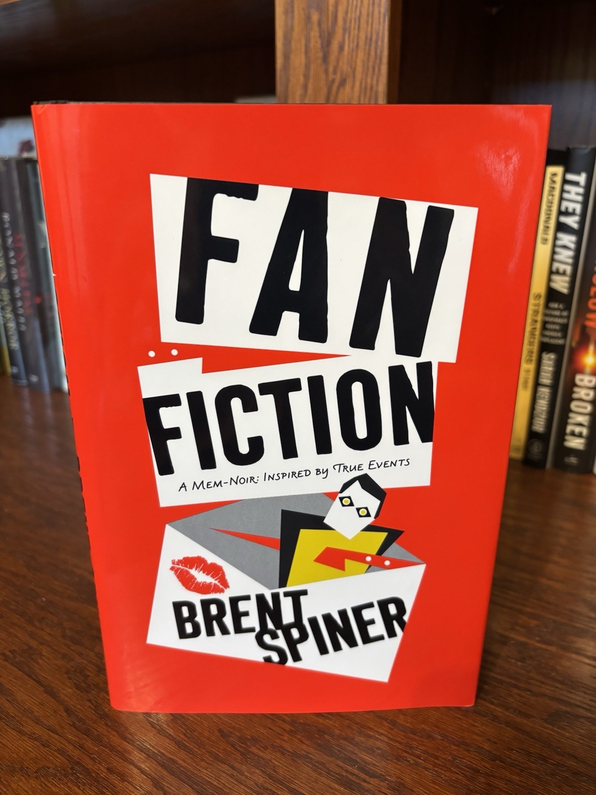 Fan Fiction. Brent Spiner. 1st HC Ptg. SMP 2021. Fine Unread